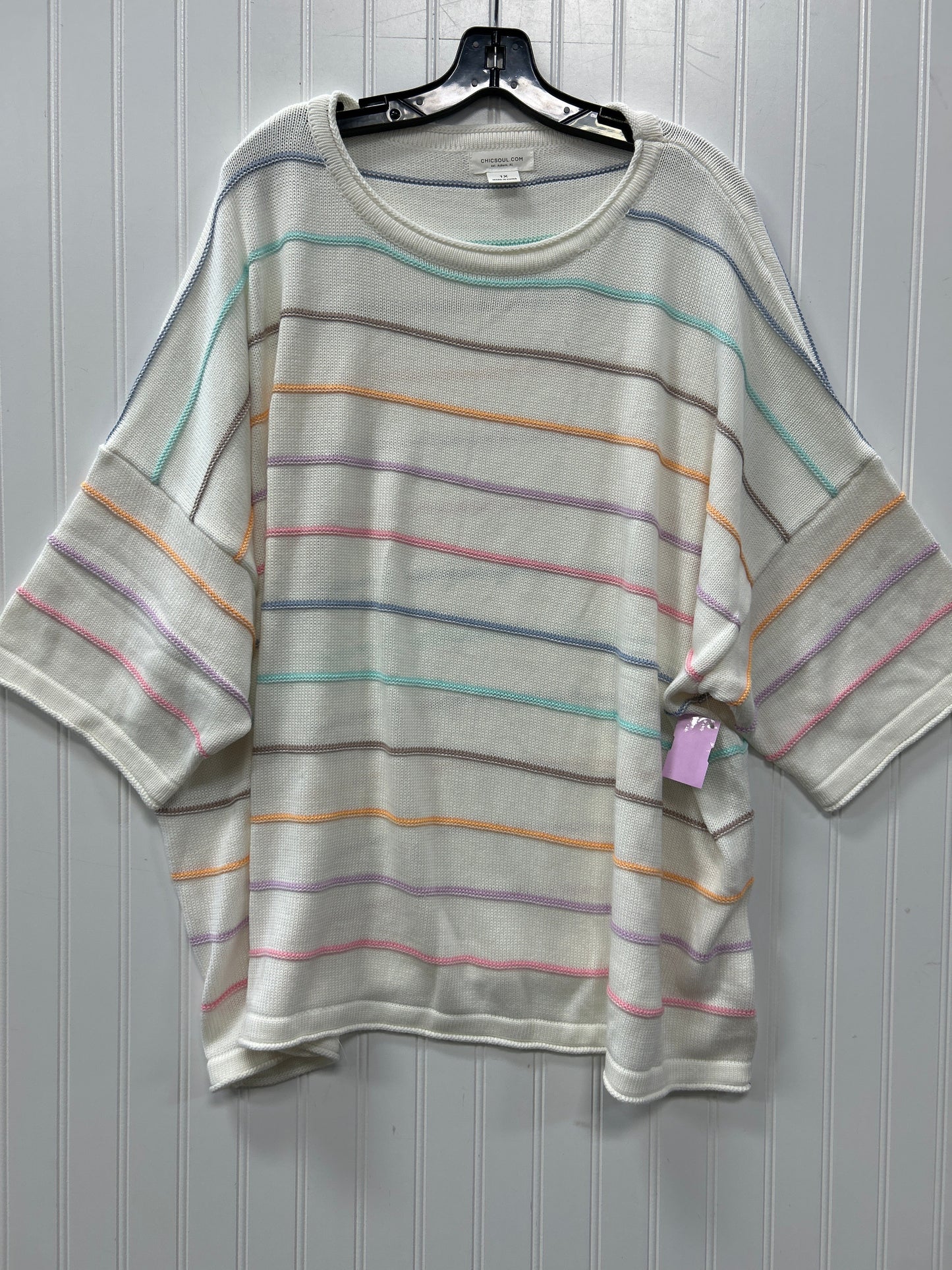 Top Ss By Cmc In Cream, Size:1X