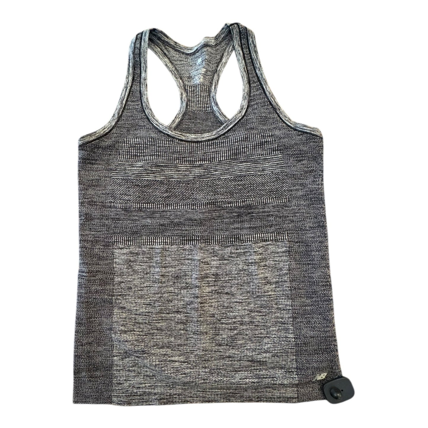 Athletic Tank Top By New Balance In Grey, Size:L