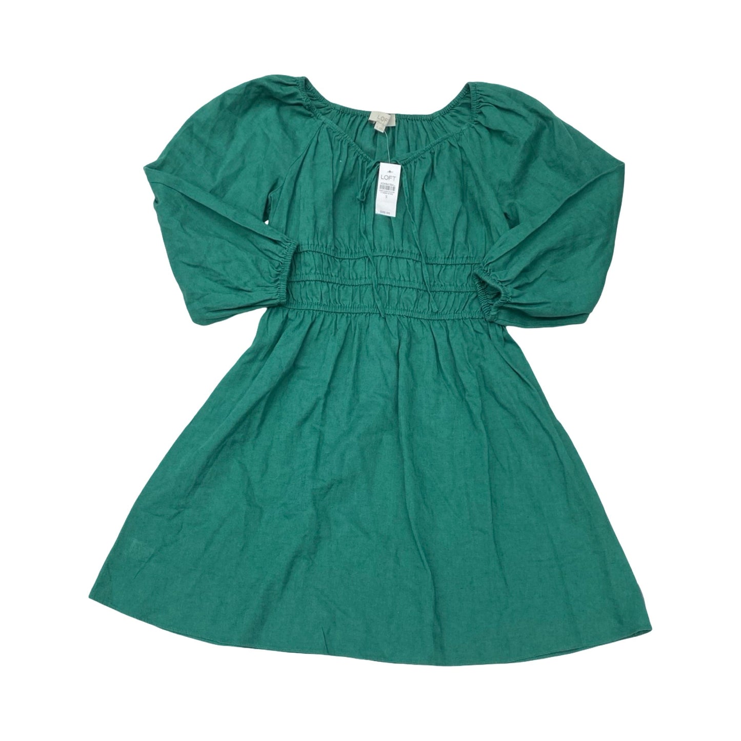 Dress Party Midi By Loft In Green, Size:S
