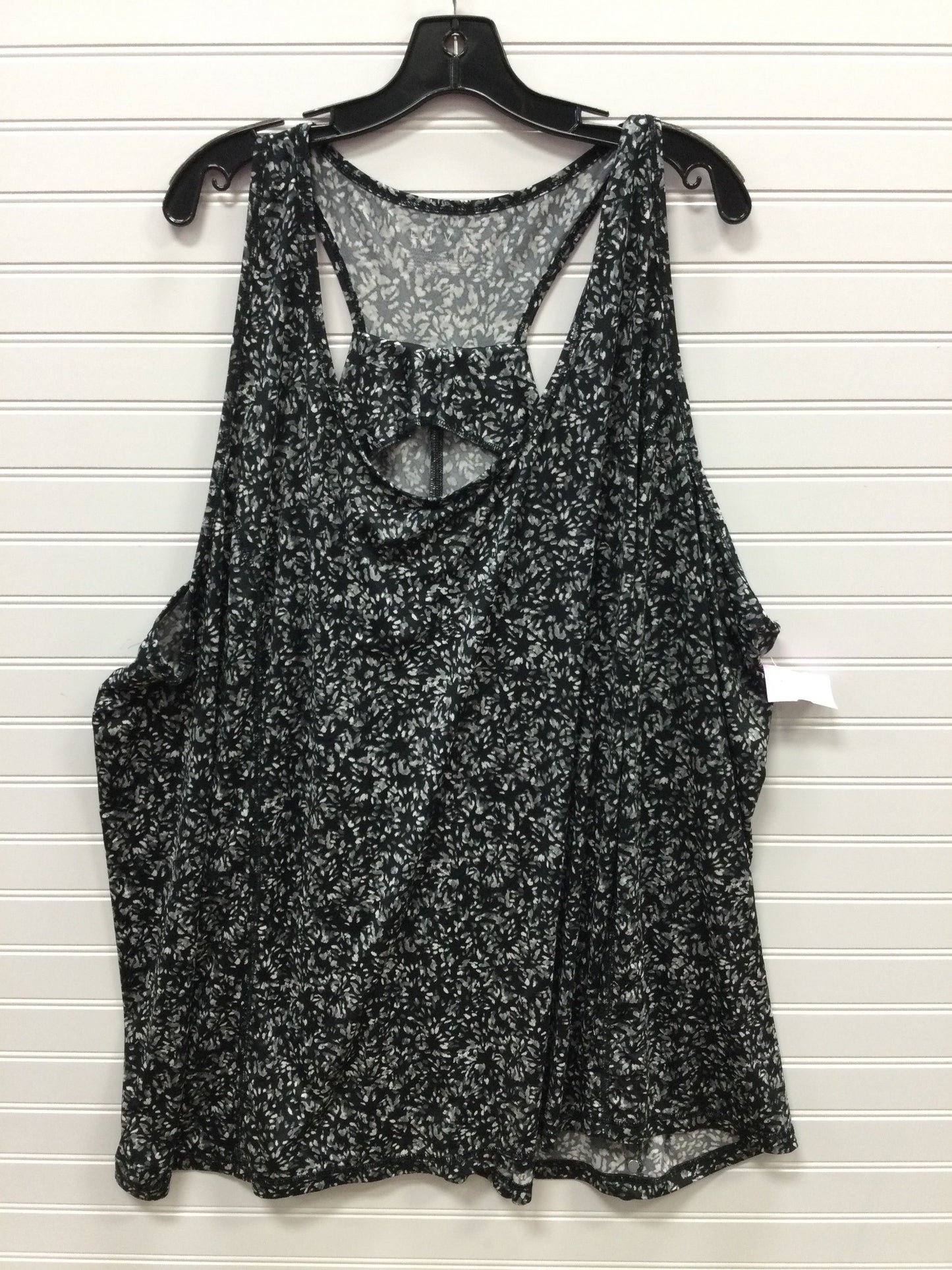 Athletic Tank Top By Livi Active In Black, Size:5