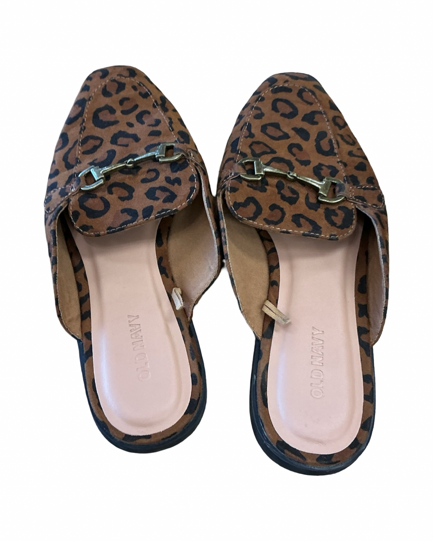 Shoes Flats By Old Navy In Animal Print, Size:6.5