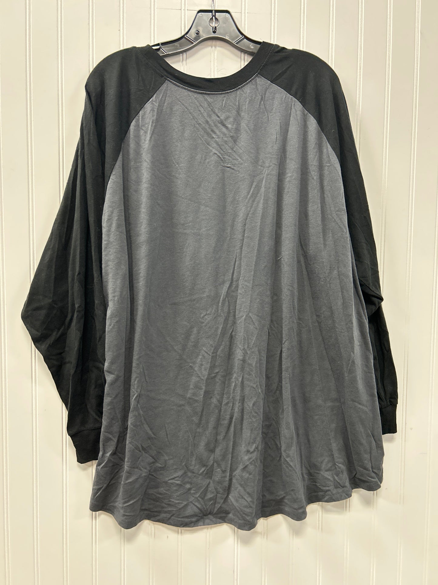 Top Ls By Cmc In Grey, Size:4X