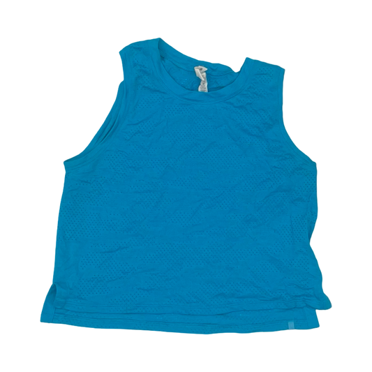 Athletic Tank Top By Lululemon In Blue, Size:S
