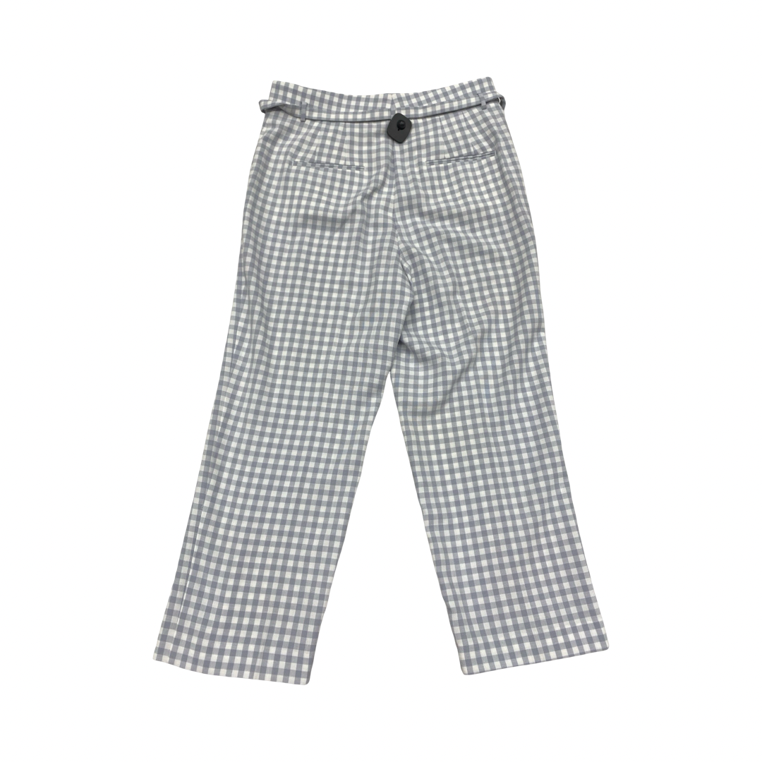 Pants Dress By Ann Taylor In Checkered Pattern, Size:12