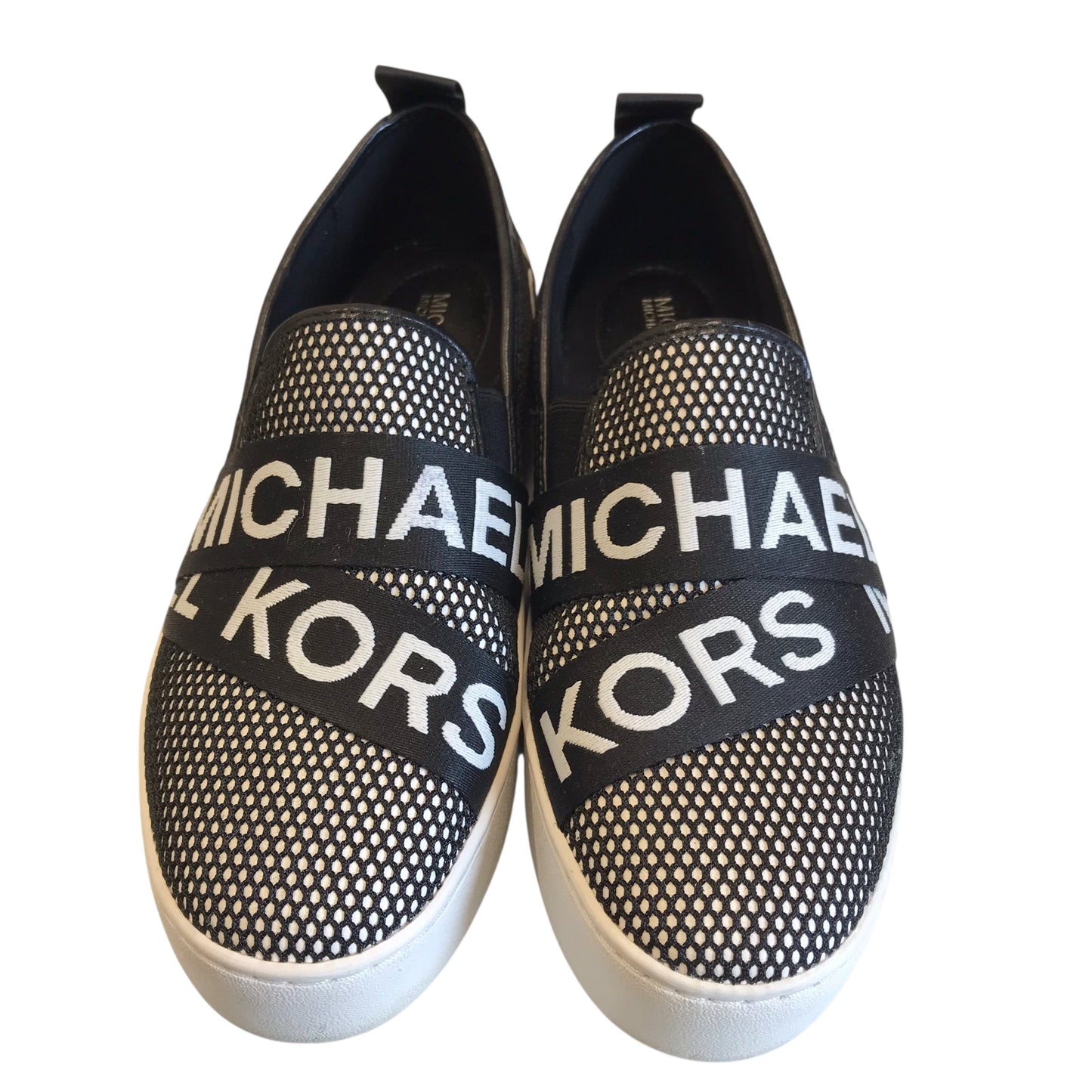 Shoes Designer By Michael Kors In Black & White, Size:6