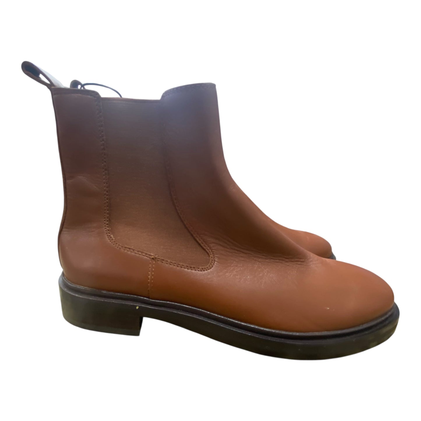 Boots Ankle Flats By Madewell In Brown, Size:9