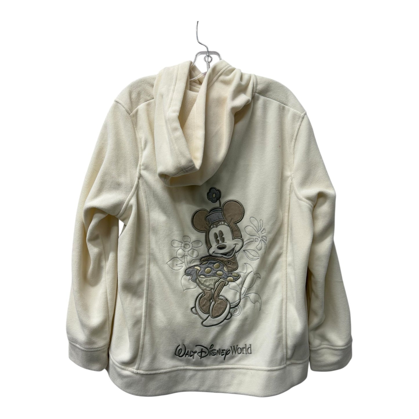 Jacket Fleece By Disney In Cream, Size:2X