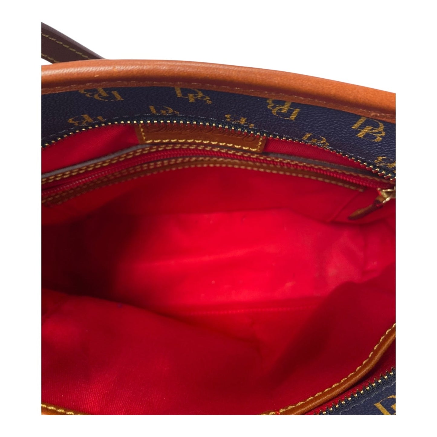 Handbag Designer By Dooney And Bourke In Blue, Size:Medium