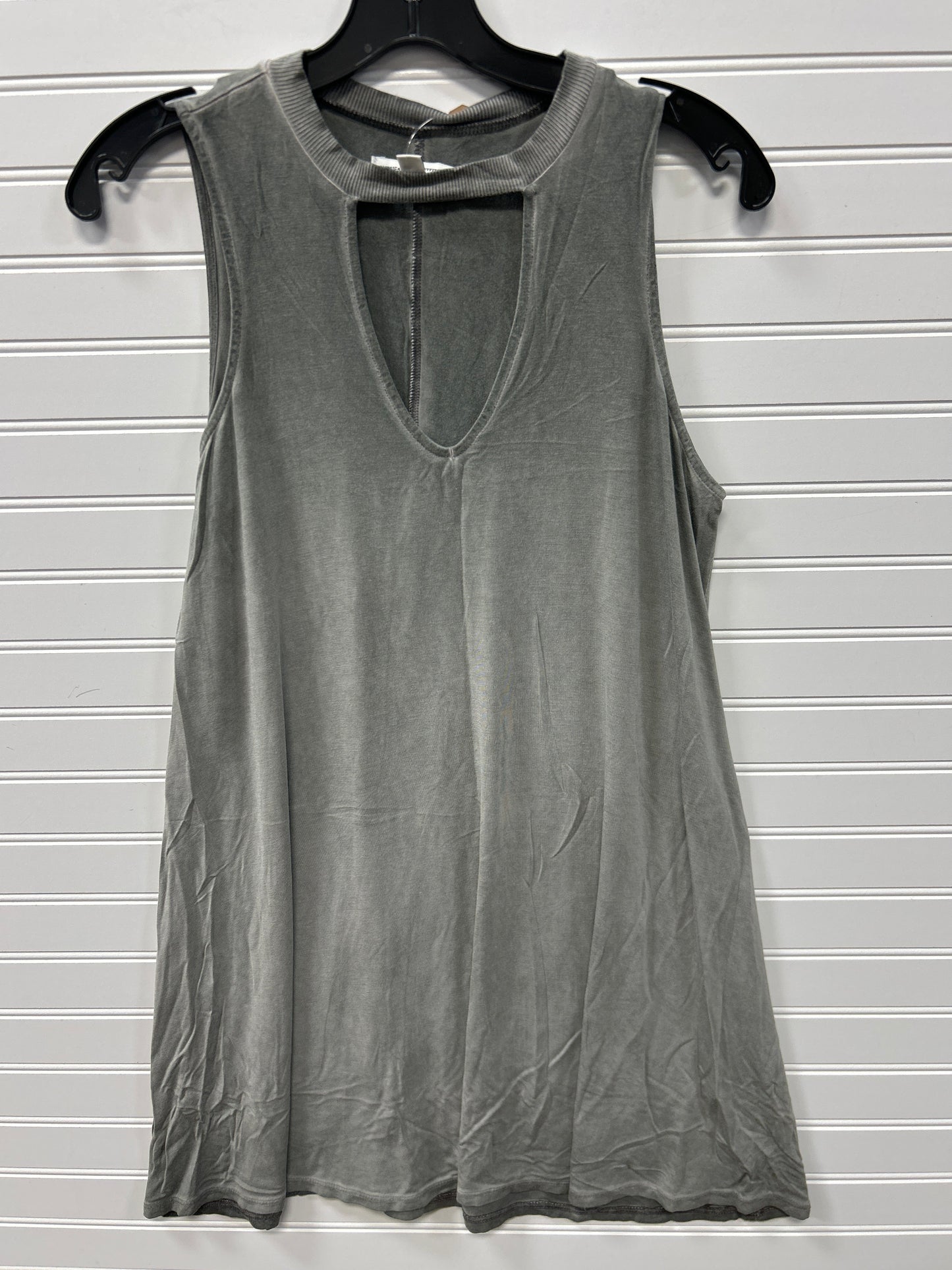 Dress Casual Midi By American Eagle In Grey, Size:M