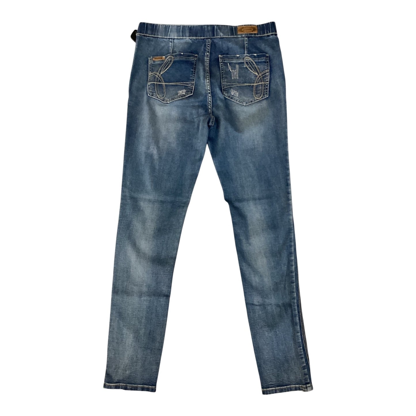 Jeans Skinny By Clothes Mentor In Blue Denim, Size:12