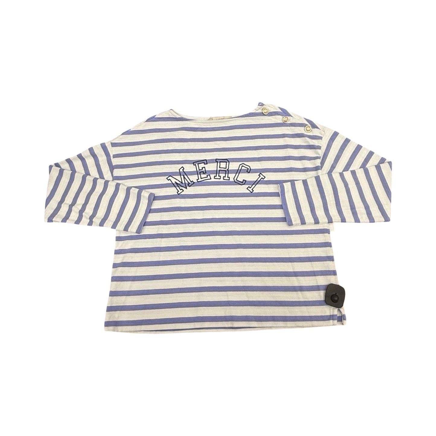 Top Ls By Loft In Striped Pattern, Size:M