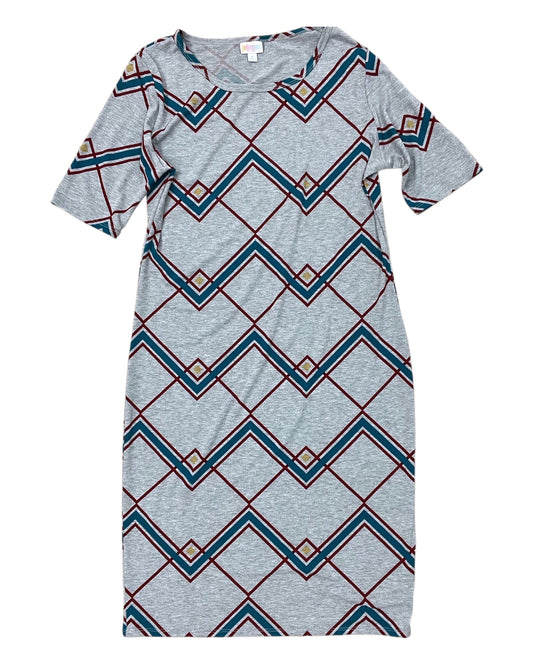 Dress Work By Lularoe In Grey, Size:Xl