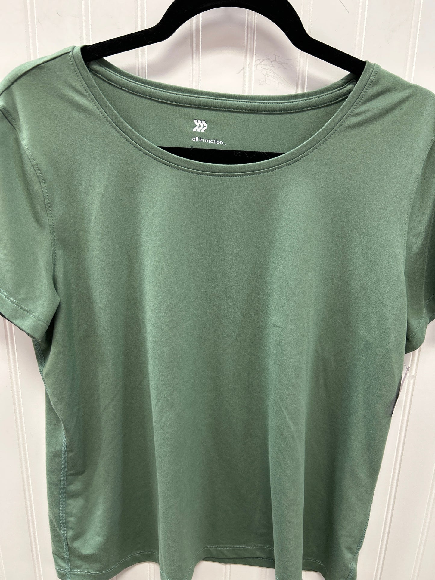 Athletic Top Ss By All In Motion In Green, Size:L
