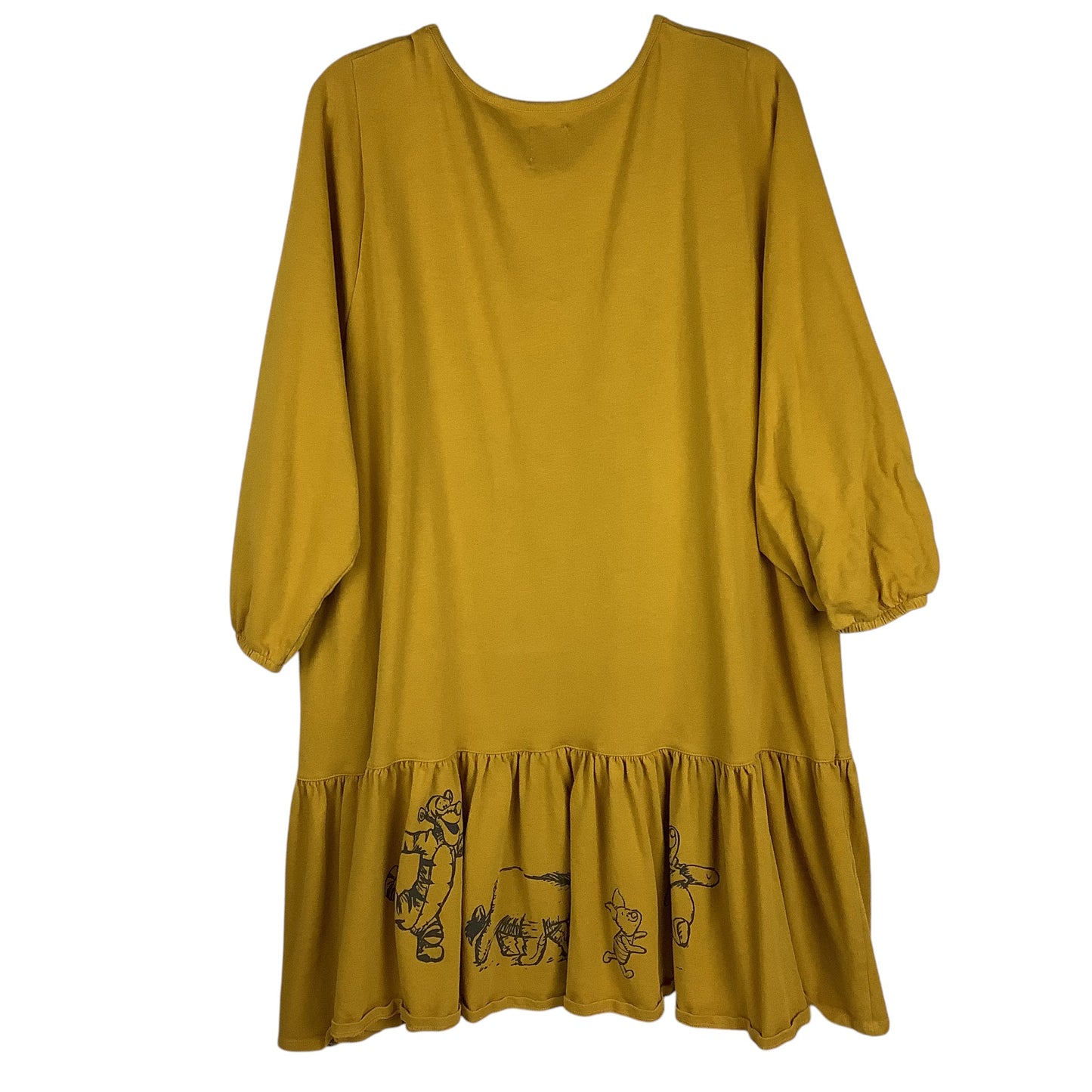 Dress Casual Short By Disney Store In Yellow, Size: Est. 2x