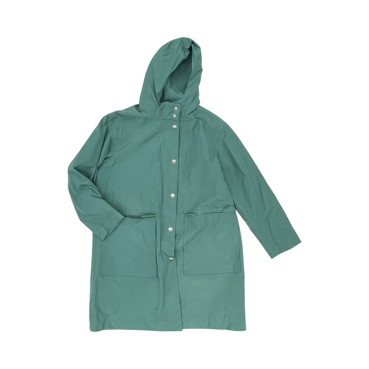 Coat Raincoat By A New Day In Green, Size:Xl