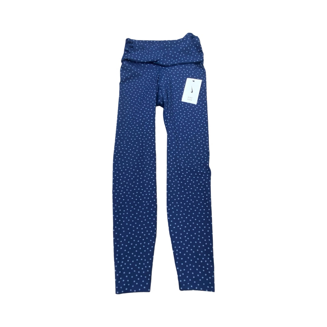 Athletic Leggings By Nike In Blue, Size:S