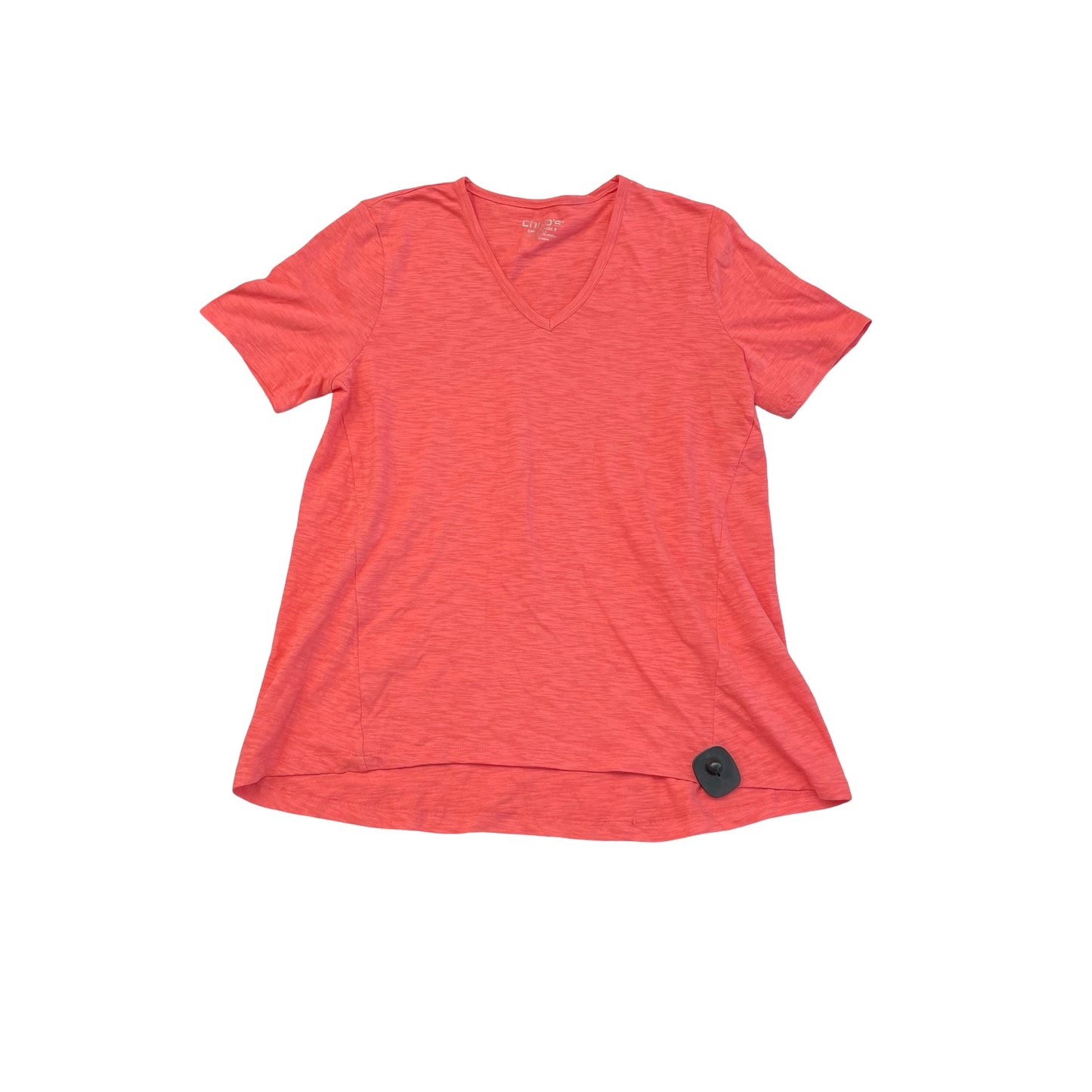 Top Sleeveless Basic By Chicos In Coral, Size:L