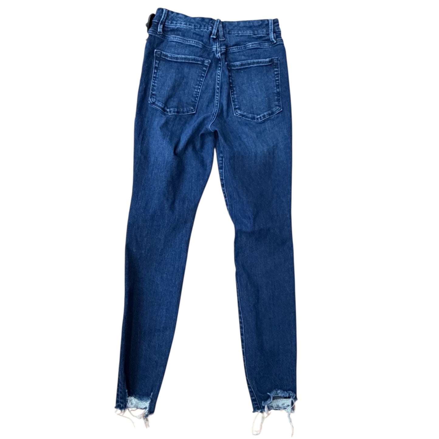 Jeans Skinny By Good American In Blue Denim, Size:6