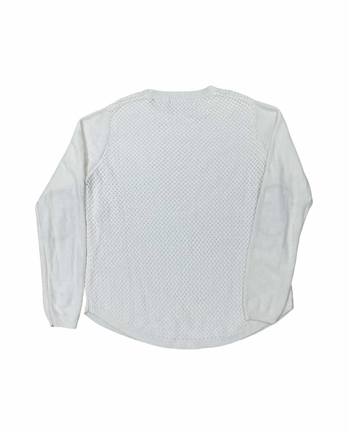 Sweater By Clothes Mentor In Cream, Size:M