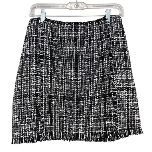 Skirt Mini & Short By Shein In Black & White, Size:M