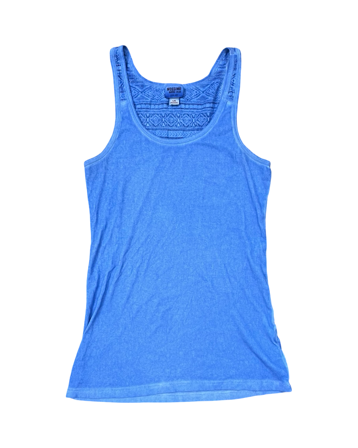 Tank Top By Mossimo In Blue, Size:L
