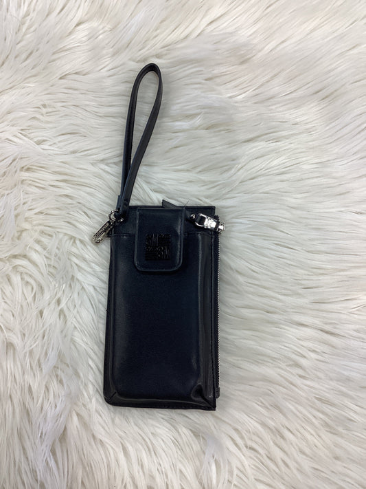 Wallet Leather By Steve Madden In Black, Size:Medium
