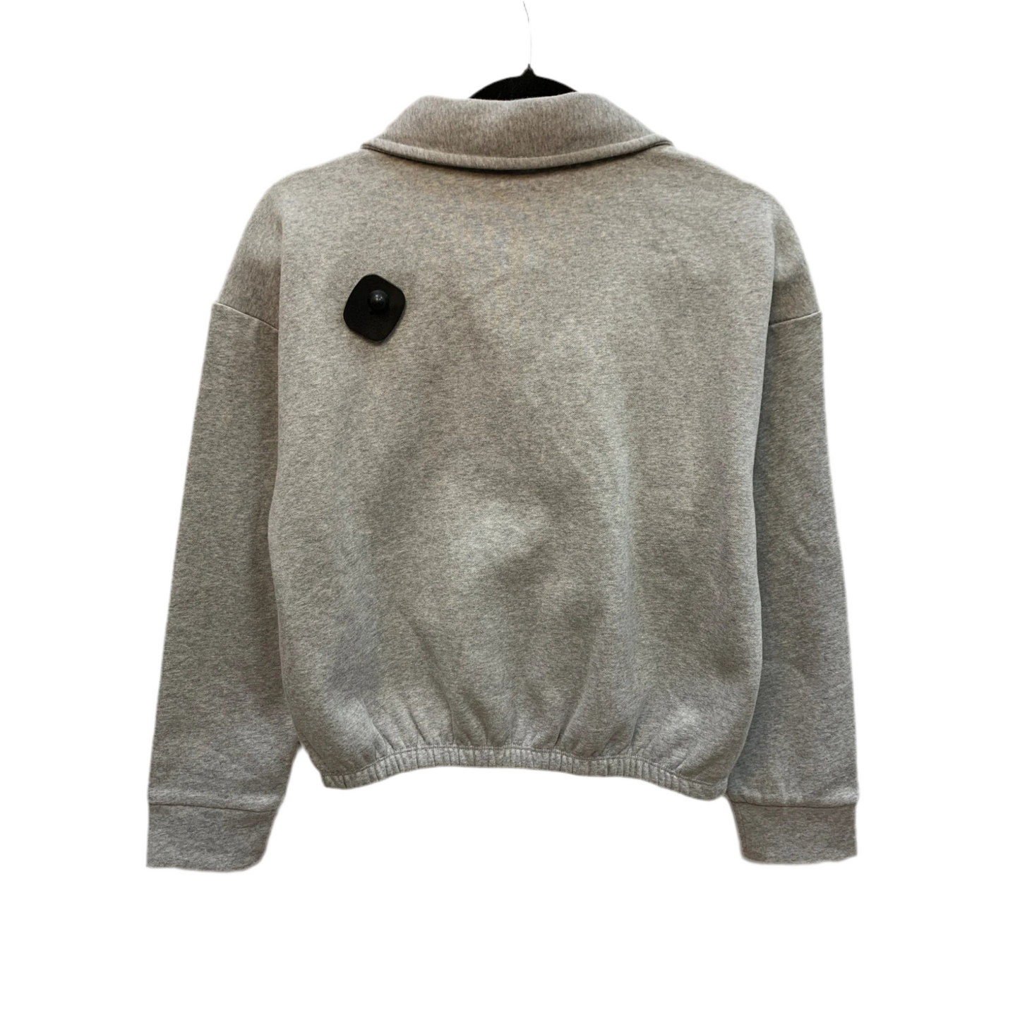 Sweatshirt Collar By Ann Taylor In Grey, Size: S