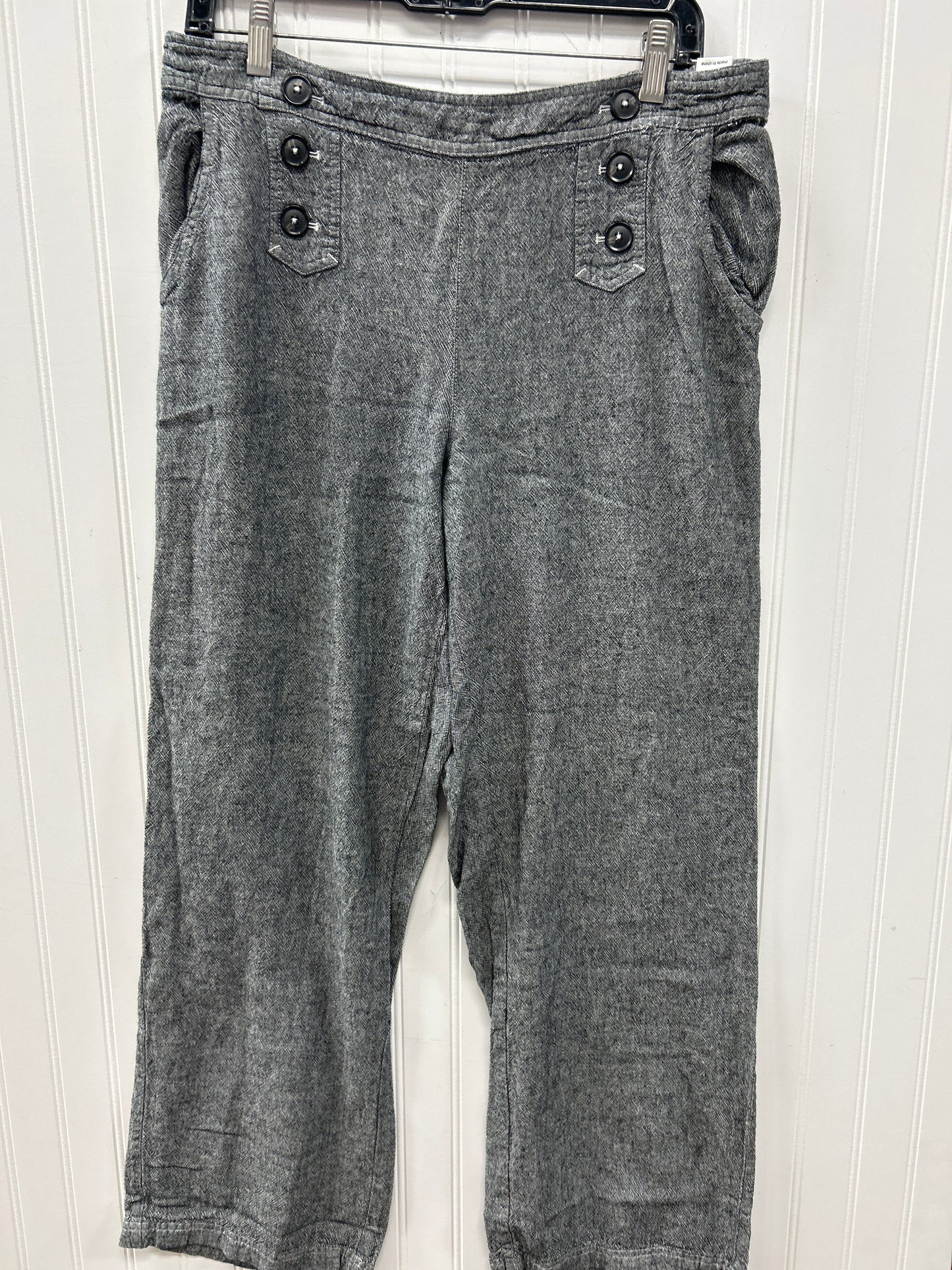 Pants Linen By Maurices In Grey, Size:L