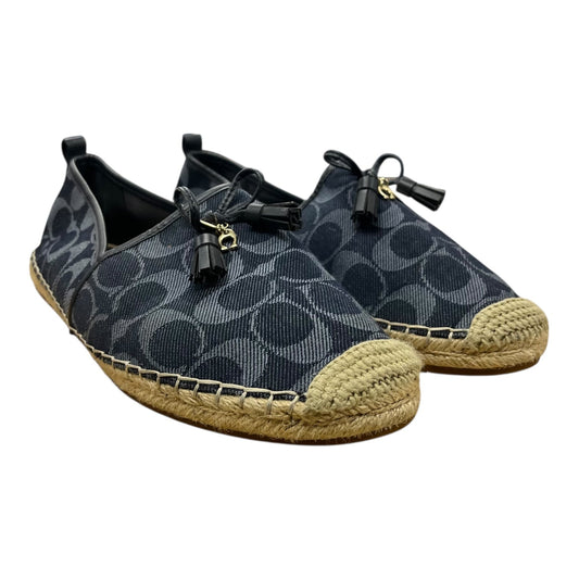 Shoes Designer By Coach In Blue, Size:11