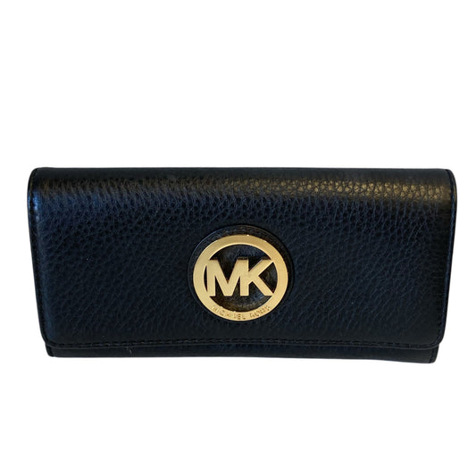 Wallet Designer By Michael Kors In Black, Size:Large