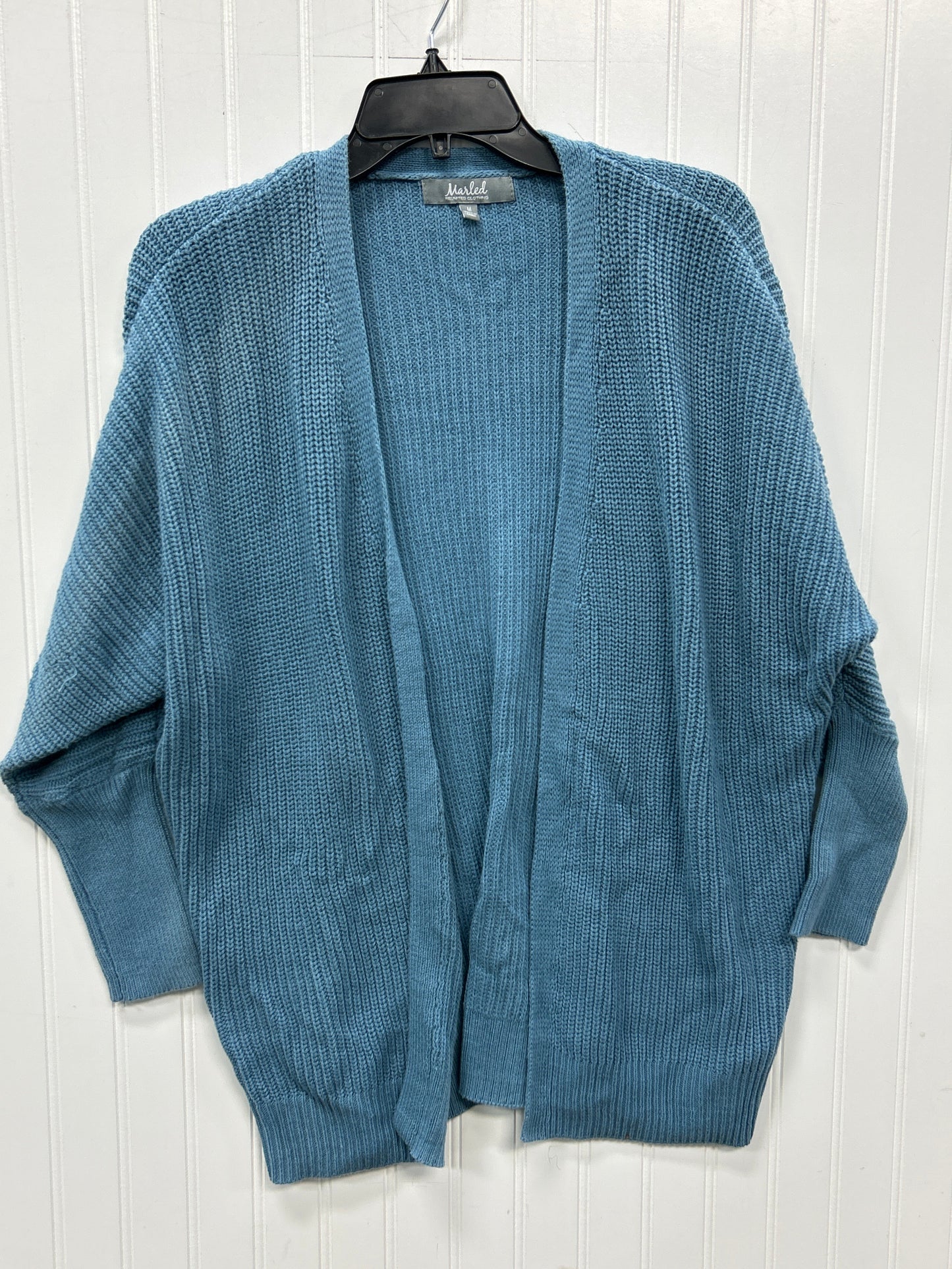 Sweater Cardigan By Marled In Blue, Size:M