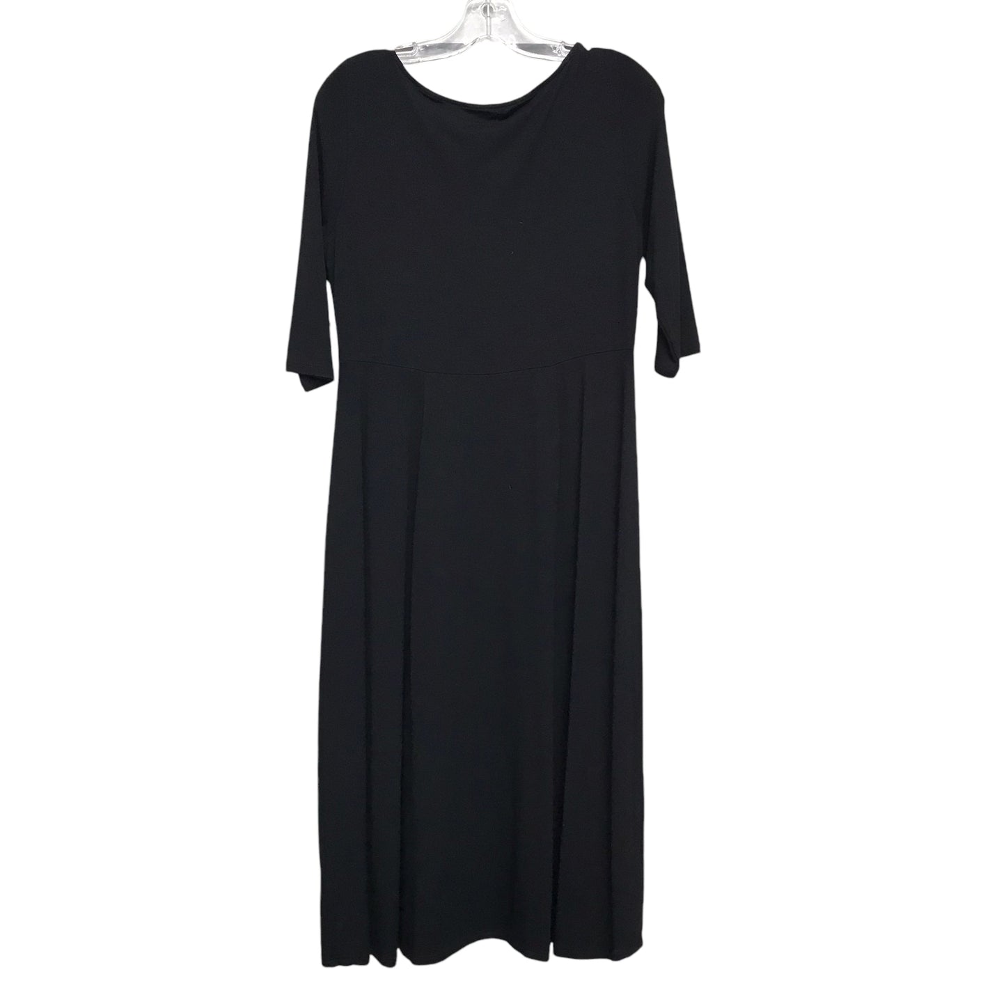 Dress Party Midi By Eileen Fisher In Black, Size:Xs