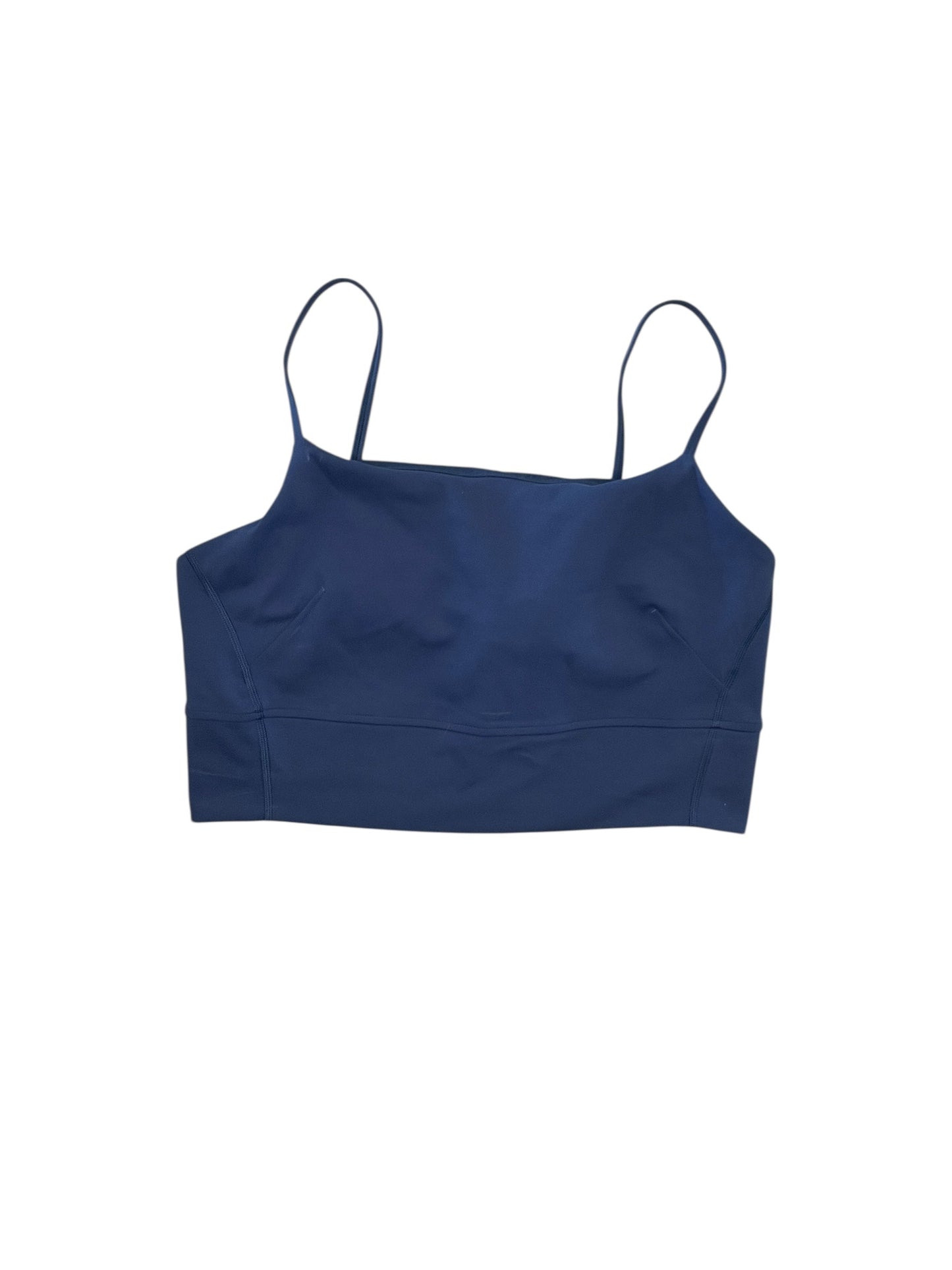 Athletic Bra By Lululemon In Blue, Size:L