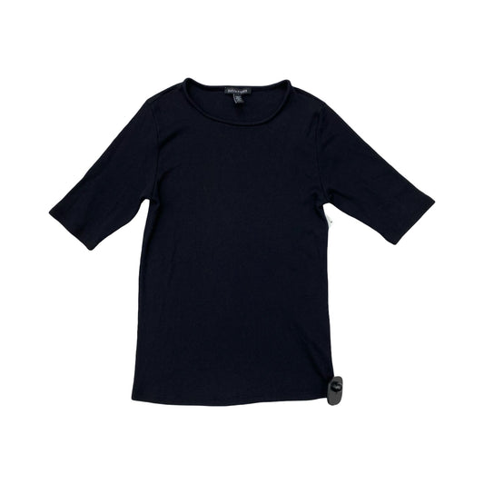 Top Ss Designer By Eileen Fisher In Black, Size:S