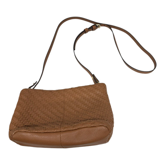 Crossbody Leather By J. Jill In Brown, Size:Small