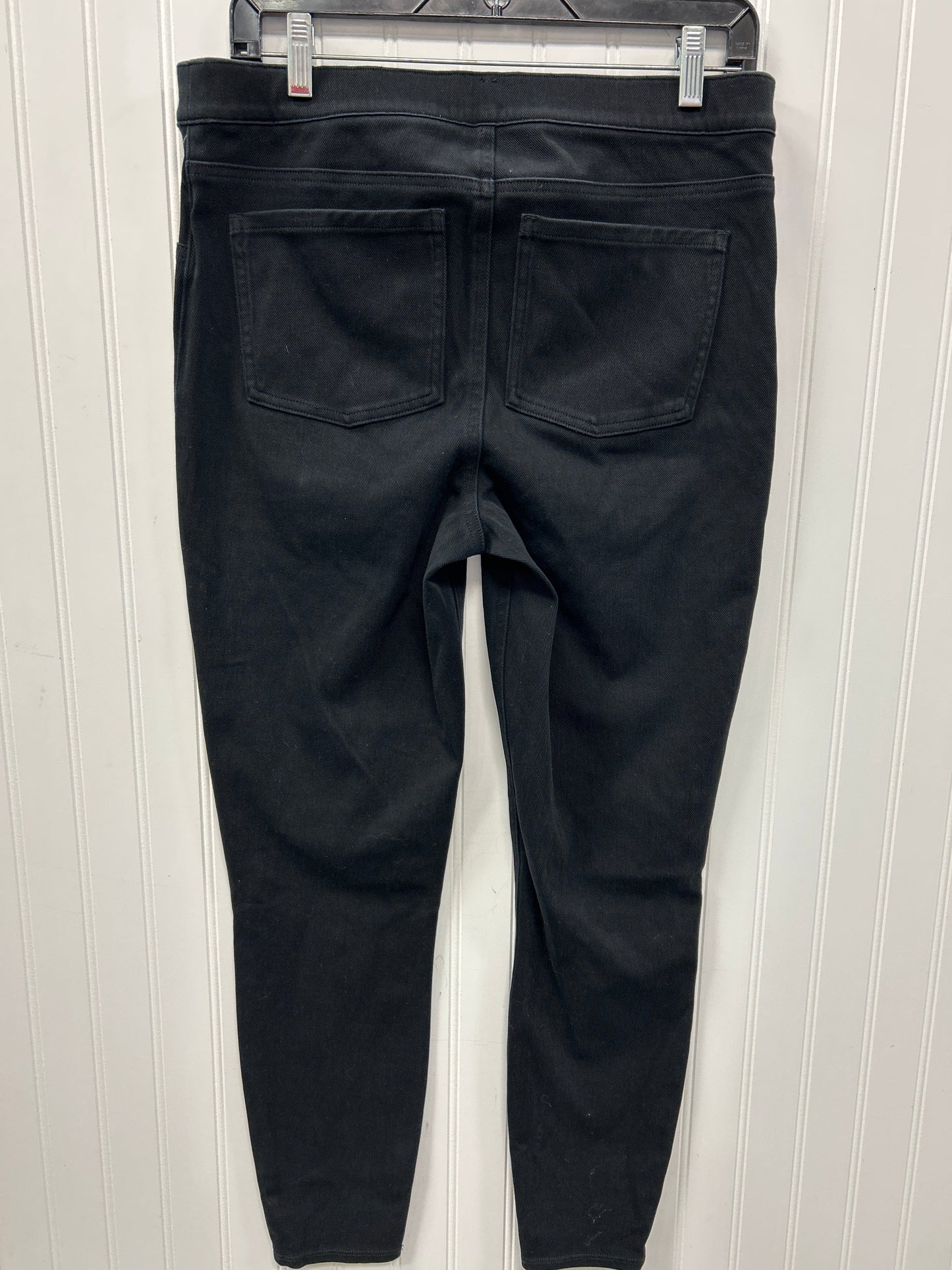 Jeans Skinny By Spanx In Black Denim, Size:Xl