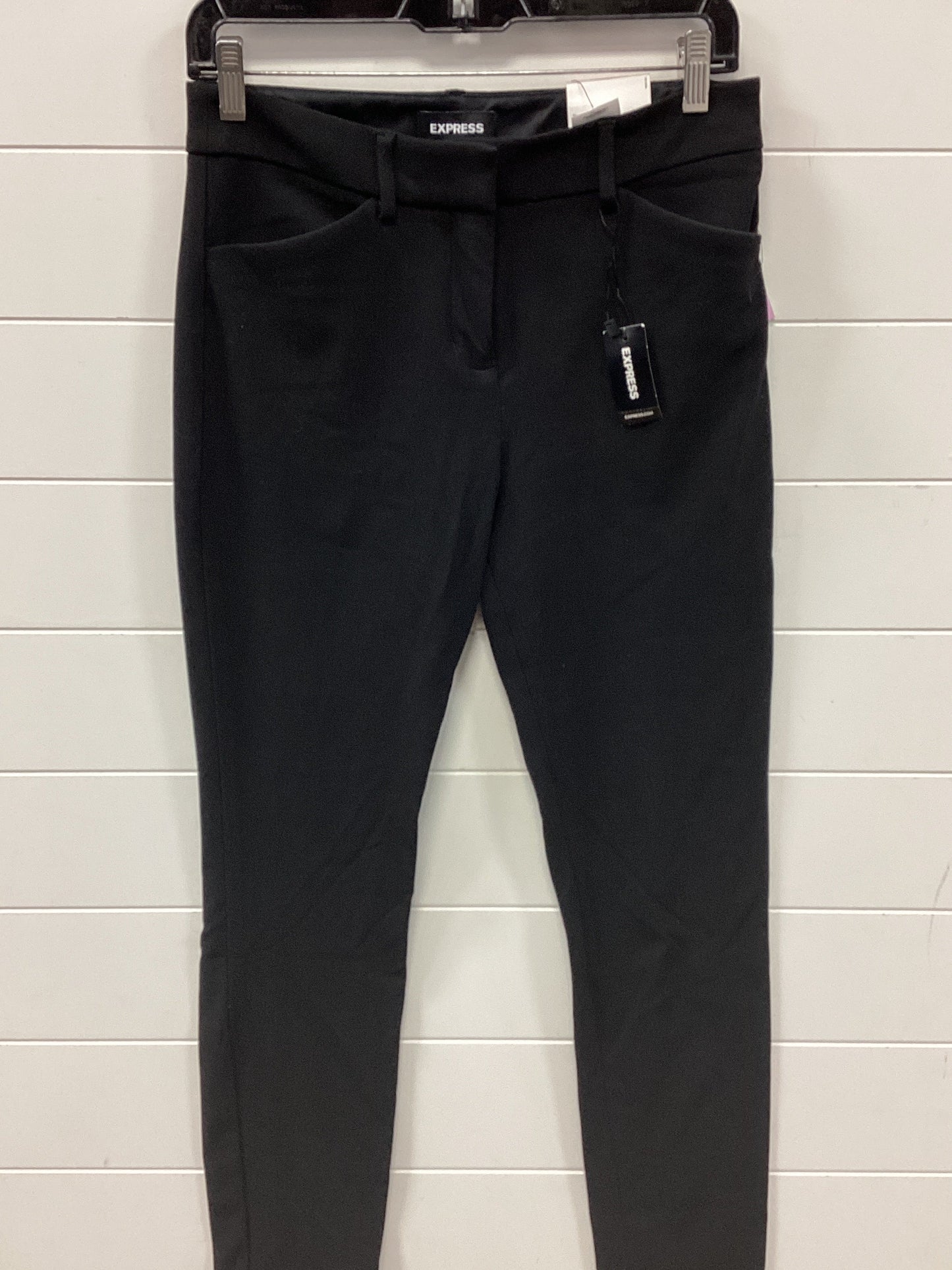 Pants Dress By Express In Black, Size:4