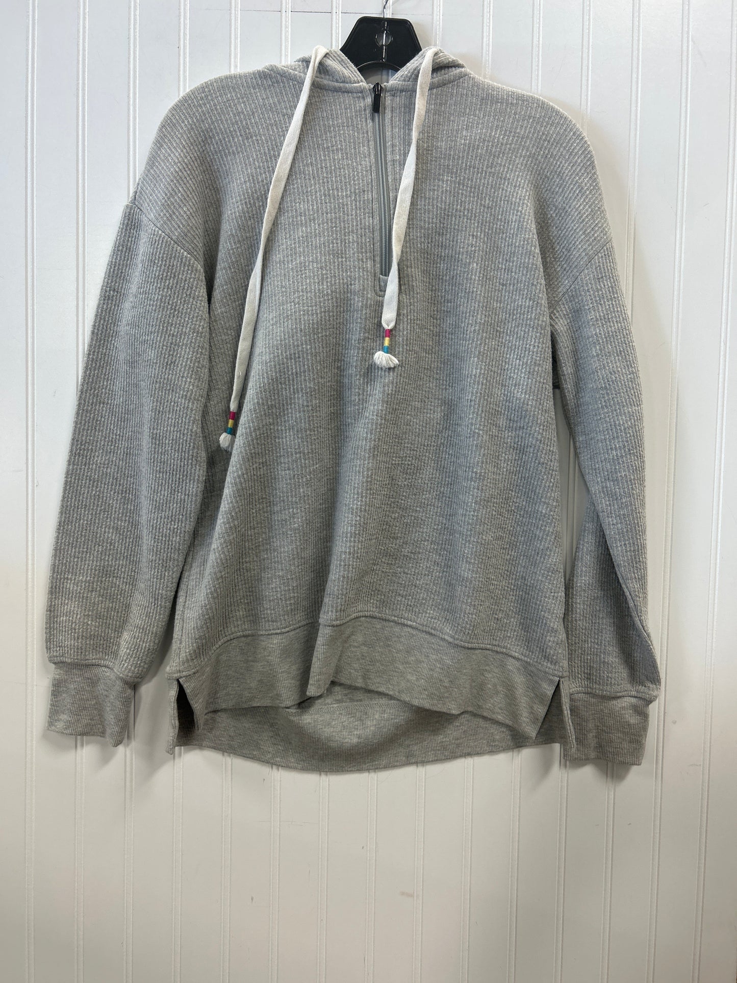 Sweatshirt Hoodie By Maurices In Grey, Size:S