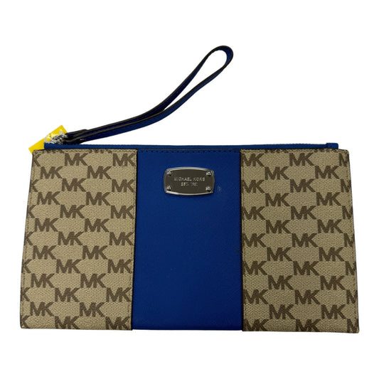 Wristlet Designer By Michael Kors In Blue, Size:Medium