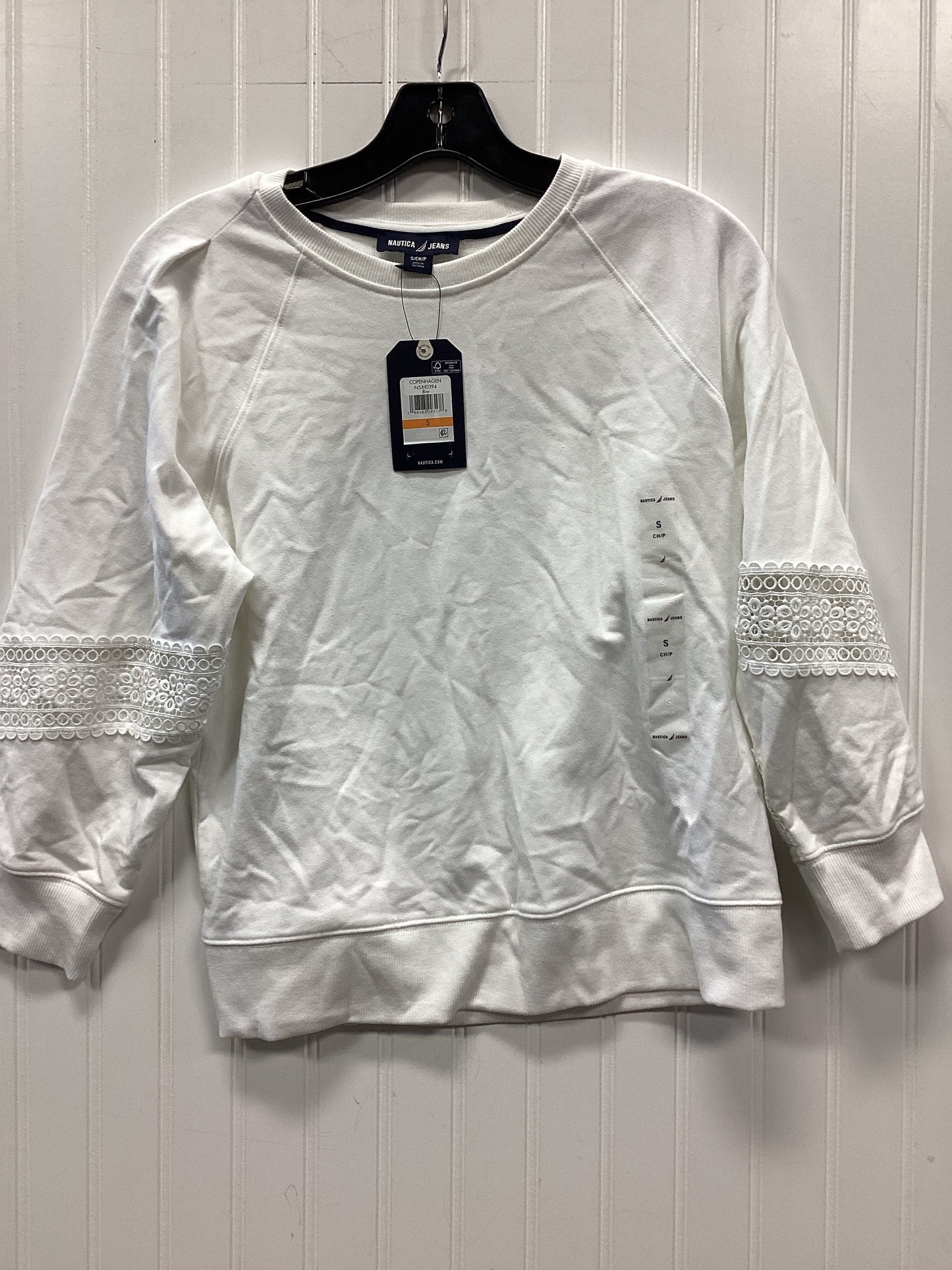 Top Ls By Nautica In White, Size:S