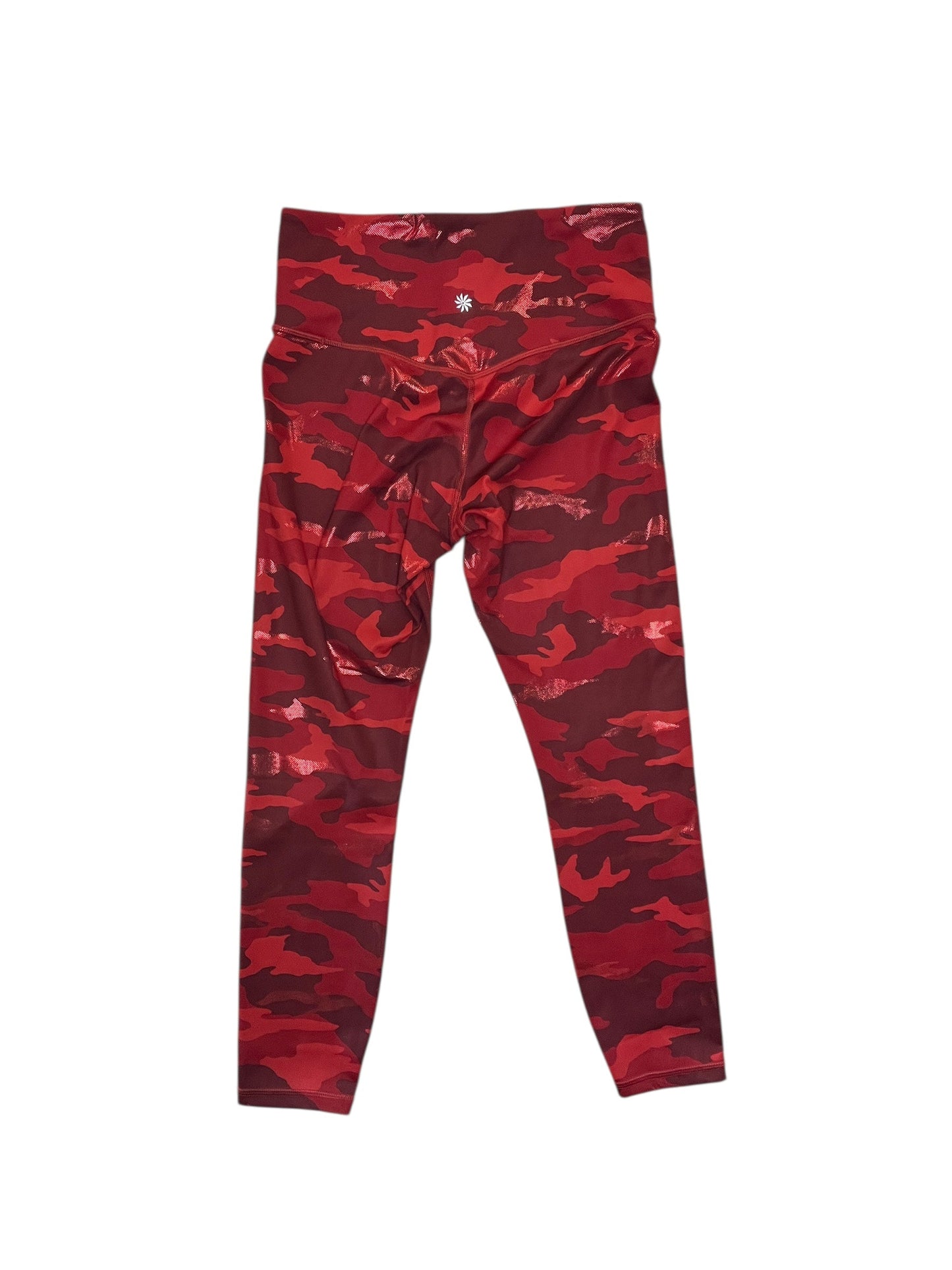 Athletic Leggings By Athleta In Red, Size:S