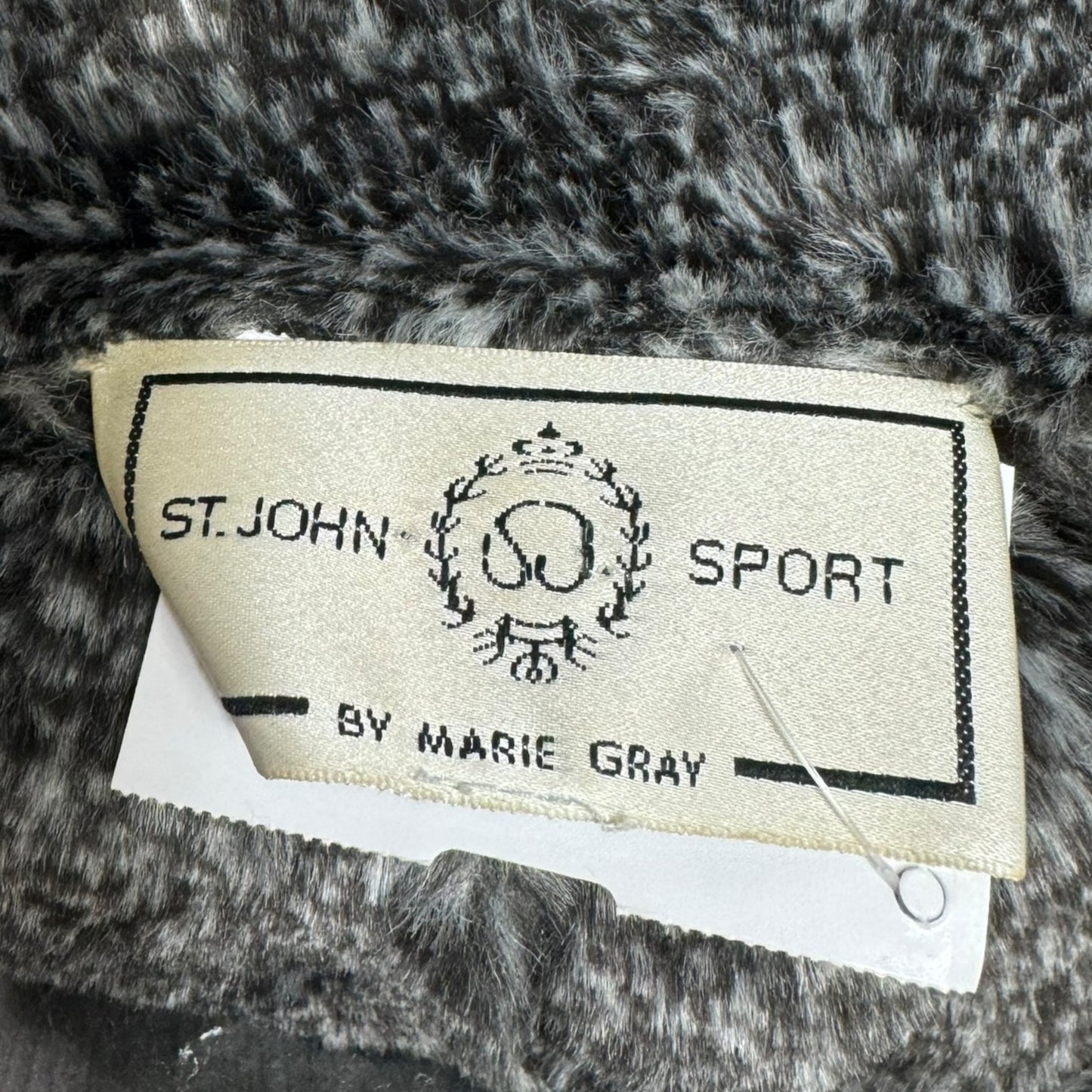 Jacket Luxury Designer By St John Sport In Brown, Size: M