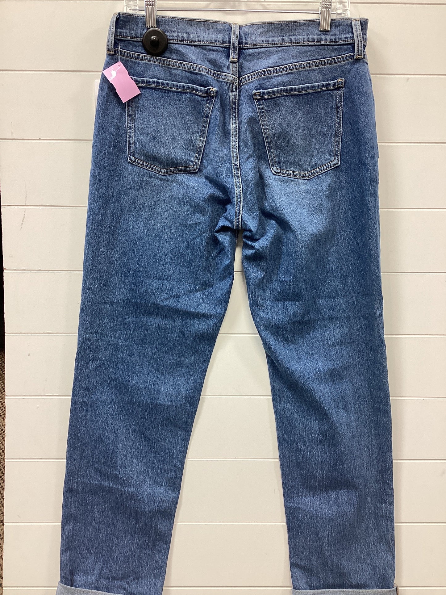 Jeans Straight By Old Navy In Blue Denim, Size:8L