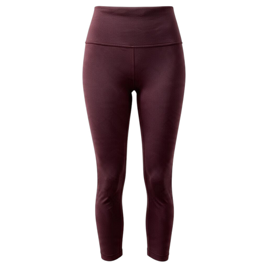 Athletic Leggings By Lululemon In Maroon, Size: 6