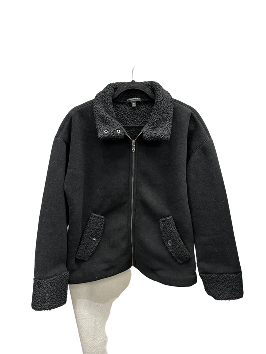 Jacket Faux Fur & Sherpa By Banana Republic  Size: M