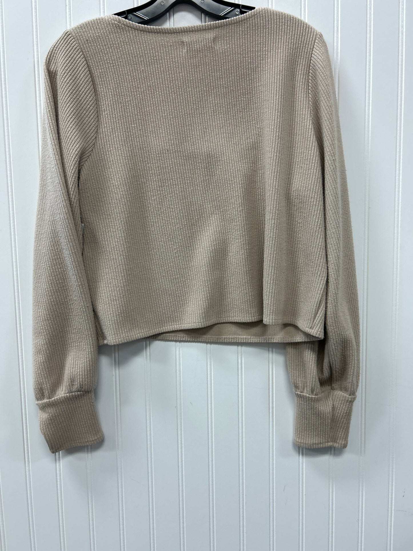 Top Ls By Madewell In Tan, Size:L