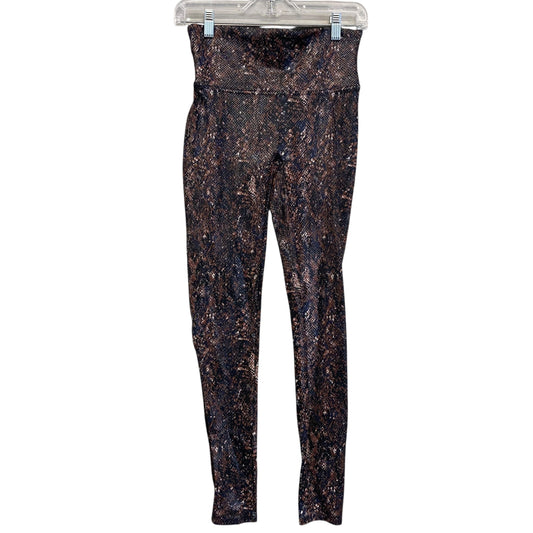 Pants Leggings By Spanx In Black & Brown, Size:M