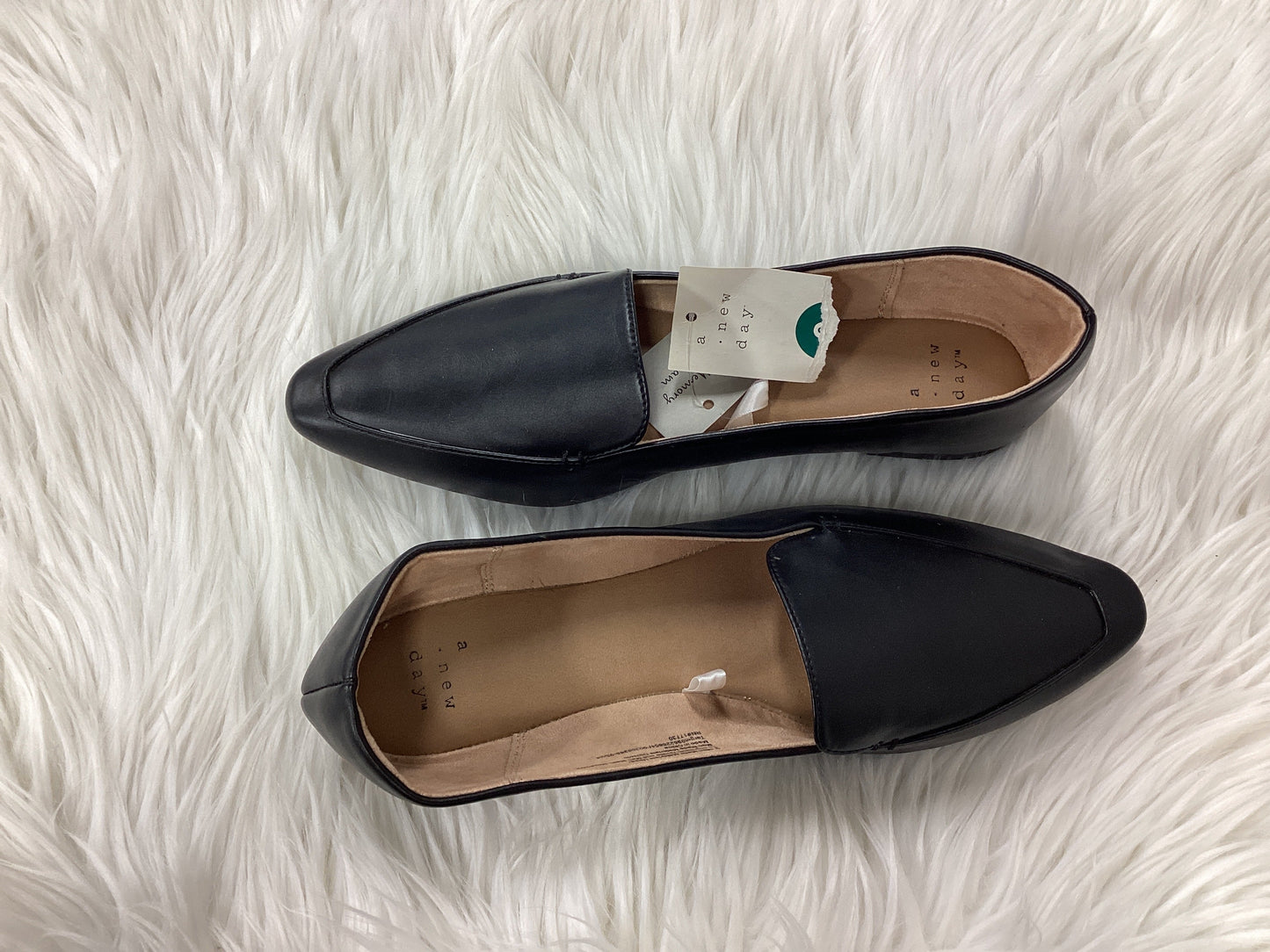 Shoes Flats By A New Day In Black, Size:9