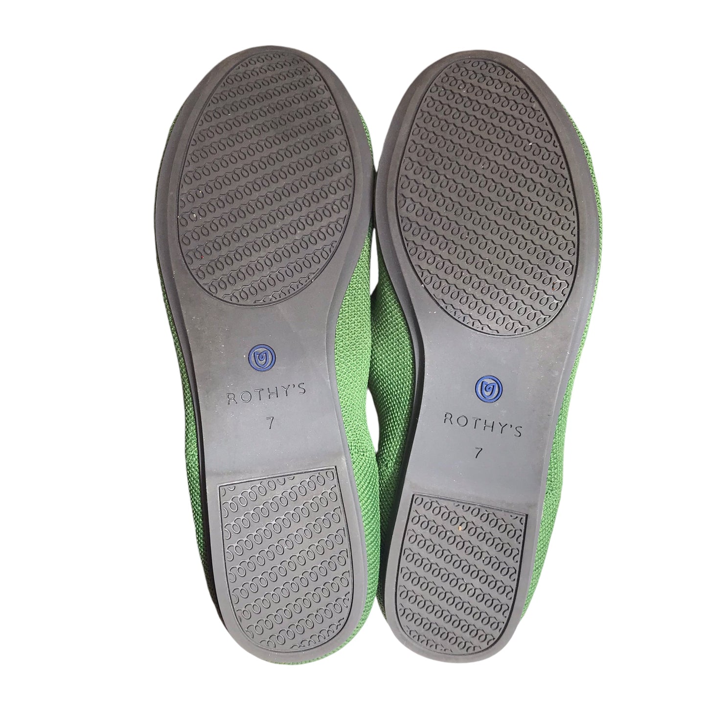 Shoes Flats By Rothys In Green, Size:7