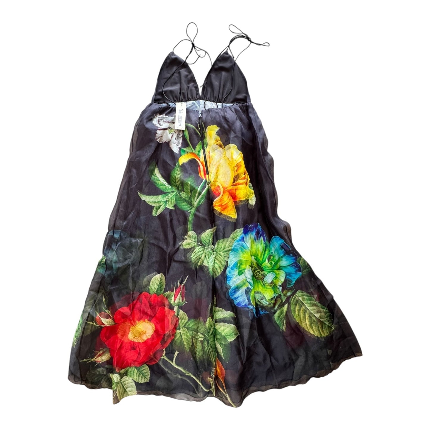 Dress Designer By Alice + Olivia In Floral Print, Size:L